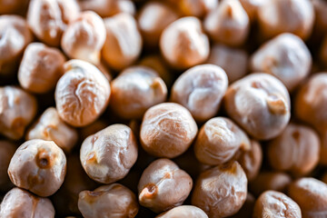 Close-up of chick peas or gram