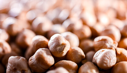 Close-up of chick peas or gram