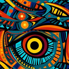 abstract African patterns
