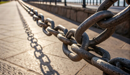 Abstract Motion Blured Orange Soft Wave Prism on Blue Background Background