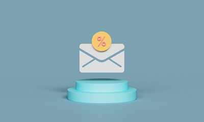 퍼센트 할인 온라인 쇼핑 아이콘 Percent Discount Online Shopping Icon