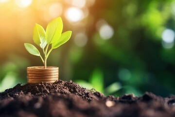 Nurturing growth investing in future prosperity garden photography natural environment close-up financial sustainability