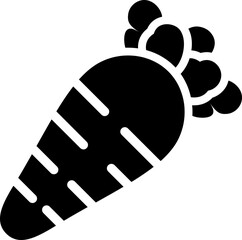 Carrot Glyph Icon