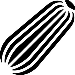 Zucchini Glyph Icon