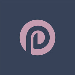 P letter logo vector design