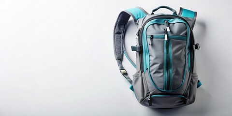 Luxury Hydration Pack: Minimalist Flat Lay Product Photography