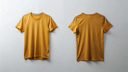 Retro Tee Flat Lay: Minimalist Fashion Apparel Product Shot