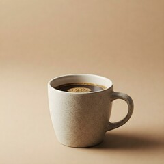 cup of coffee on a table