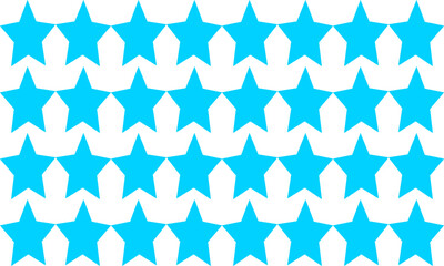 Fototapeta premium Abstract Seamless geometric pattern with light green blue stars background. Vector illustration, repeat star pattern design for fabric printing, star patter
