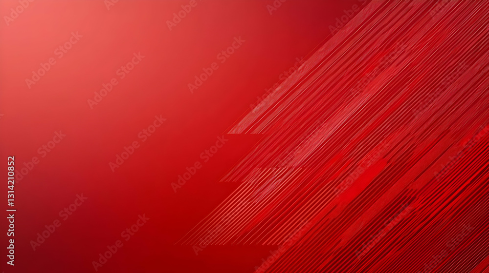 Aufkleber dynamic red abstract background with light streaks and gradient effect for modern digital design pro