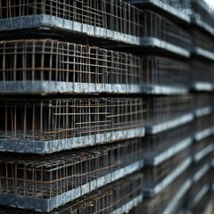 Fototapeta premium A temporary airport terminal constructed for remote areas with limited infrastructure