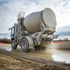 A temporary airport terminal constructed for remote areas with limited infrastructure