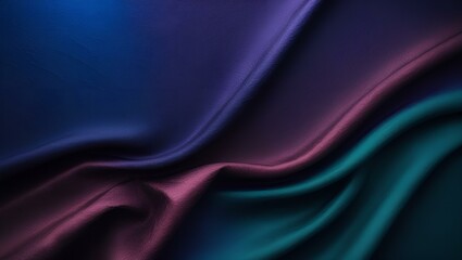 Obraz premium Smooth blue lines flow with light texture, a wave of abstract color