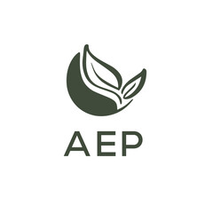 AEP LOGO DESIGN VECTOR TEMPLATE