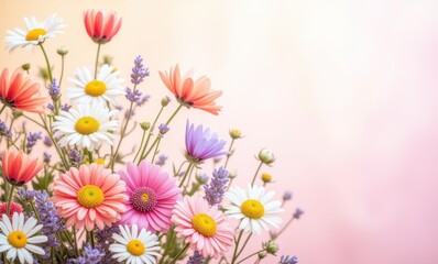 Colorful floral bouquet arrangement