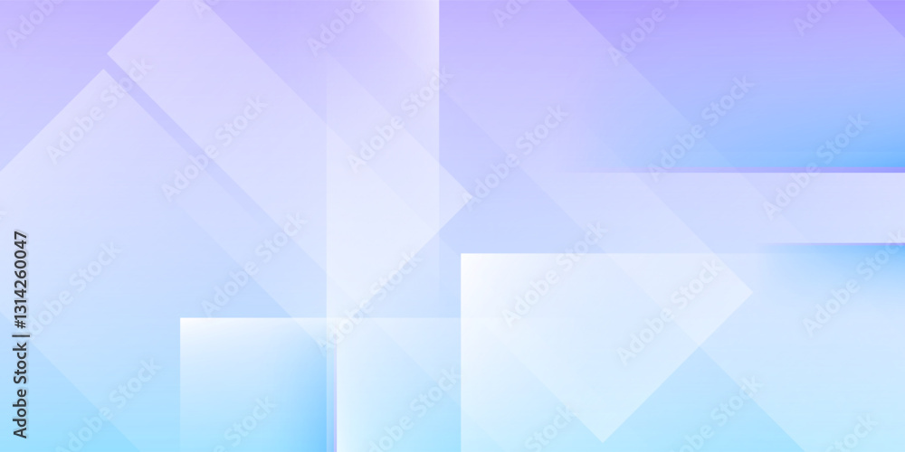 Poster minimalist abstract blue gradient background with geometric shapes. modern background. vector illust