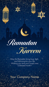 Ramadan Wishes Social Post