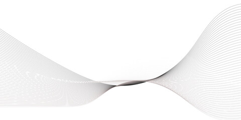 Abstract grey smooth element swoosh speed wave modern stream background. Abstract wave line for brochure, flyer, banner, template, wallpaper background with wave design. Abstract business wave lines.