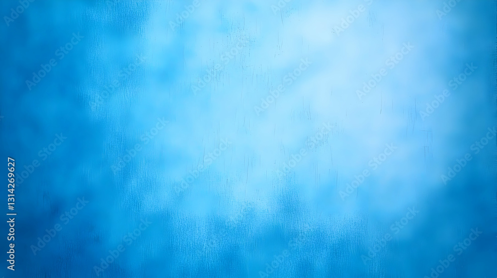 Poster abstract blue background with soft dreamy texture gradient and subtle light effects ideal for wallpa