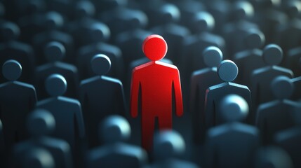 HRM or Human Resource Management, manager icon which is among staff icons for human development recruitment leadership and customer target, resume, interview.