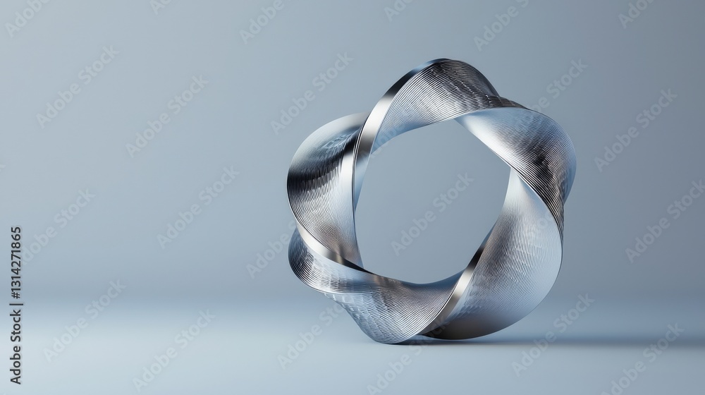 Aufkleber material science alloys concept. sculptural design featuring intricate patterns and smooth curves.