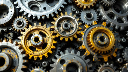 Set of Gears with Tariffs as Cogs Influencing Machinery of International Trade for Complex Trade Dynamics