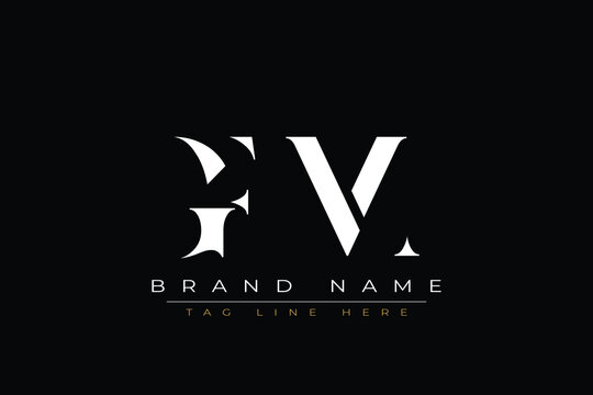 GFM abstract letter logo design. This logo is designed by three abstract letters.