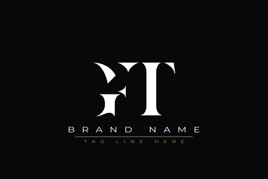 GFT abstract letter logo design. This logo is designed by three abstract letters.