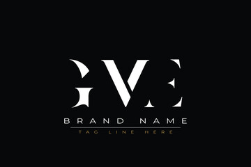 GME abstract letter logo design. This logo is designed by three abstract letters.