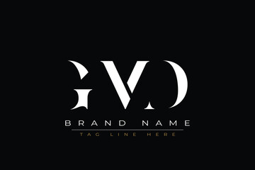GMD abstract letter logo design. This logo is designed by three abstract letters.
