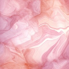 Abstract Pink and Peach Swirl Pattern