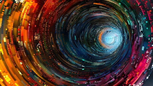 Swirling Vortex of Programming Languages Forming Futuristic Software Evolution
