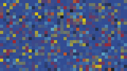 Background Abstract Pixel Dark Blue Pattern