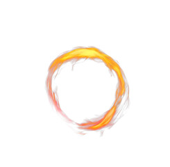 Abstract fire ring on a black background, blazing fiery circle, energy of flames, magical fire, ring of fire, glowing heat, mystical flame, fire burst effect, concept of warmth and power.