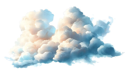 PNG Cloud art illustration painting.