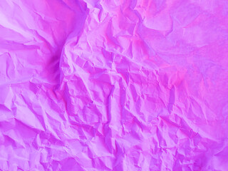 Obraz premium Background crumpled paper purple pink pattern abstract texture design vintage art retro grunge letter materail surface grungy empty backdrop, documetn note page rough sheet wrinkled card ripped torn.