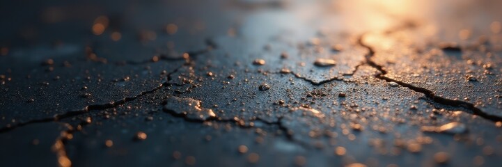 Fine scratches, light reflecting off uneven metal, clean, oxidized, metallic surface