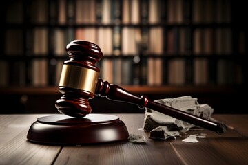 Hammer Gavel and Insurance Coverage Lawsuit Court Case