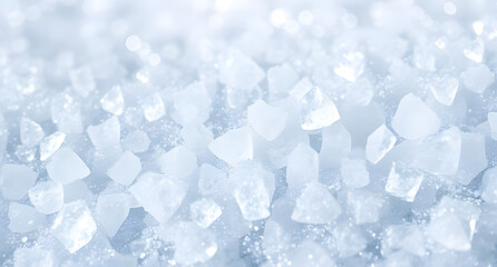 Cool icy silver and white frost abstract background. Winter chill and elegance
