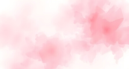 Fototapeta premium Soft watercolor pink pastel abstract background. Gentle romantic serenity