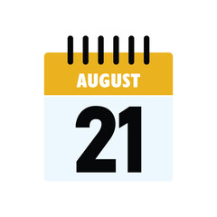 calendar august 21