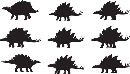 Stegosaurus Silhouette © Rizwan Ahmad