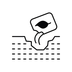 Fertilization Vector icon