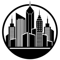 Fototapeta premium Building Icons Set: Perfect for Architecture and Real Estate Projects