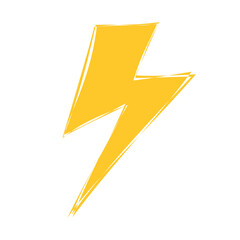 lightning bolt vector illustration