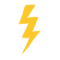 lightning bolt vector illustration