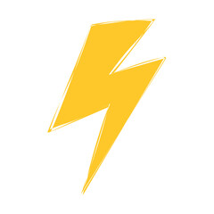 lightning bolt vector illustration