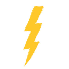 lightning bolt vector illustration