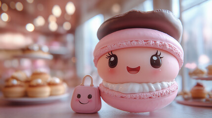 Naklejka premium pink baby shoes