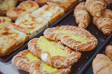 Snack Pastry Food on the Bakery